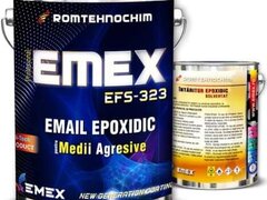 Pachet Email Epoxidic cu Microfulgi ?Emex? - Maro - Bid. 4 Kg + Intaritor - Bid. 0.70 Kg