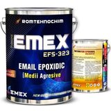 Pachet Email Epoxidic cu Microfulgi ?Emex? - Rosu - Bid. 4 Kg + Intaritor - Bid. 0.70 Kg